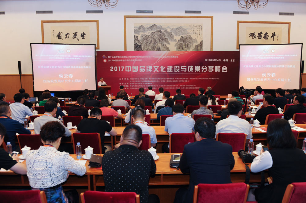 2017中国品牌文化建设与成果分享峰会